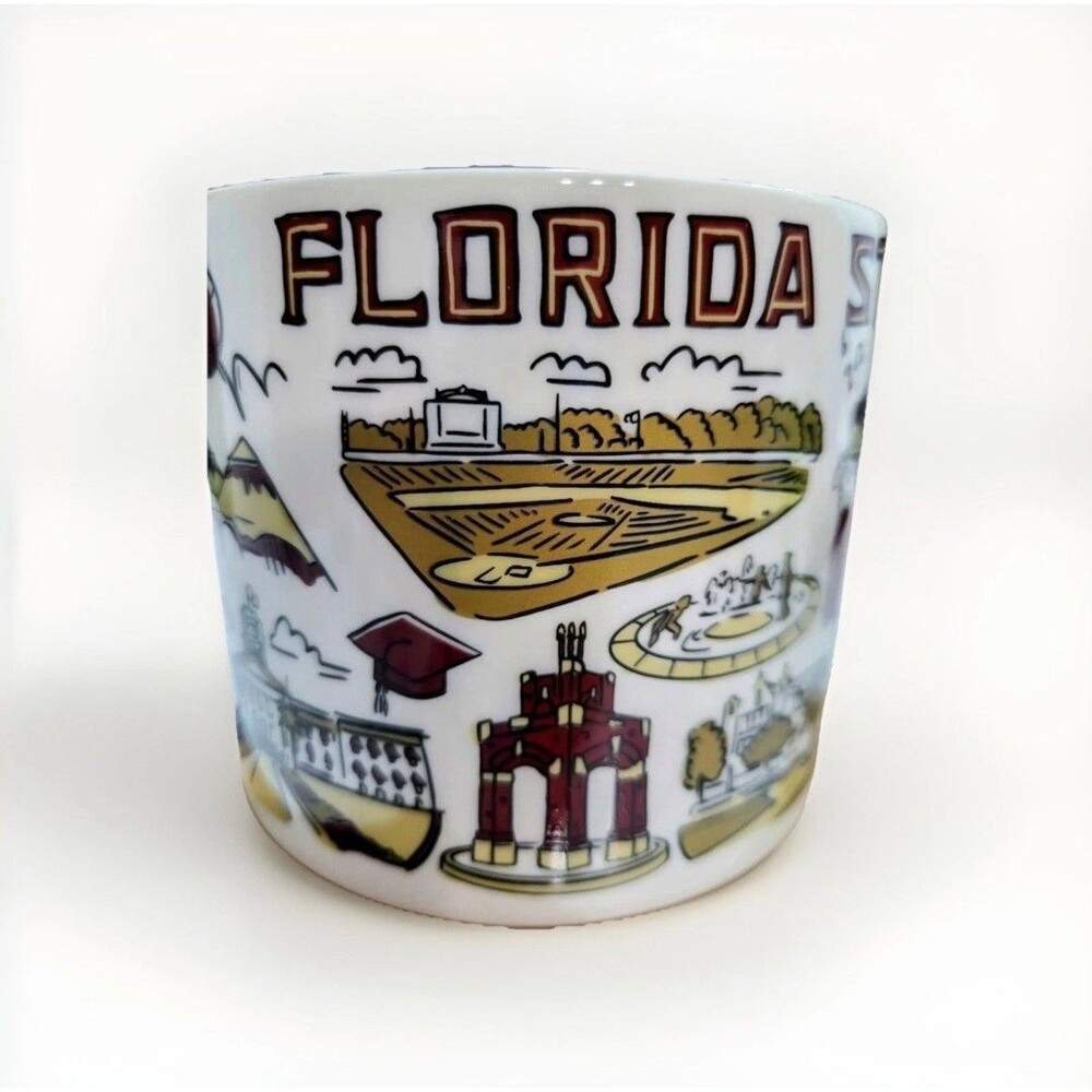 FSU Starbucks Been There Mug Campus Collection Florida State University Go Noles - Picture 7 of 7